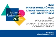 Profesyonel Yüksek Lisans Programları Mezuniyet Töreni