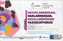 Sabancı Üniversitesi’nden Gökçesu Özgül, Kadıköy’de Kadın Hakları Panelinde