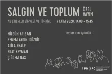 İstanbul Politikalar Merkezi’nden “Salgın ve Toplum” Özel Yayını