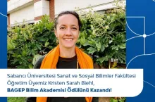 Öğretim Üyemiz Kristen Sarah Biehl, BAGEP Bilim Akademisi Ödülünü Kazandı!