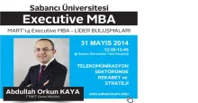 EMBA Katılımcıları Liderlerle Buluşuyor