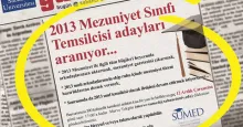 2013 Mezuniyet Sınıfı Temsilcisi Adayları Aranıyor!
