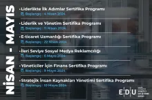 EDU Sertifika Programlarında Erken Kayıt Fırsatları