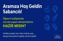Öğrenci Kulüpleri’nin ortak sosyal medya hesabı: Sabancı University Clubs