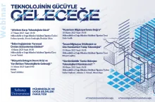 Sabancı Üniversitesi’nin üçüncüsünü düzenlediği “Teknolojinin Gücüyle Geleceğe” Webinar Serisi başlıyor