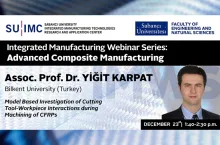 SU-IMC Tematik Seminer Serisi'nin yeni konuğu Yiğit Karpat