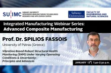 SU-IMC Tematik Seminer Serisi'nin yeni konuğu Spilios Fassois