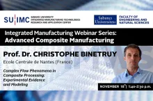 SU-IMC Tematik Seminer Serisi'nin yeni konuğu Christophe Binetruy