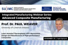 SU-IMC Tematik Seminer Serisi'nin yeni konuğu Paul Weaver