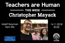 Teachers Are Human'ın yeni konuğu Christopher Mayack