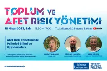 Toplum ve Afet Risk Yönetimi 3. Semineri 18 Nisan’da Gerçekleşecek