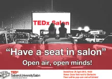 TEDxSabanciUniversity Salon “Open Air & Open Minds!”