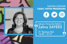 Tanıtım Günleri Canlı Yayın Programının ilk konuğu Zehra Sayers