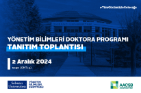 Doktora Tanıtım Toplantısı