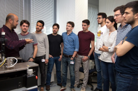 FENS students conduct applied research in the Sabancı University and IHP Microelectronics Joint Lab Resmi