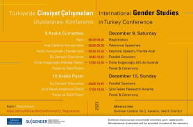 Türkiye’de Cinsiyet Çalışmaları Uluslararası Konferansı