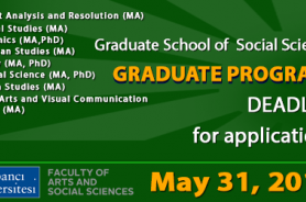 (LAST DAY) Graduate School of Social Sciences Graduate Prg. Fall 2017 Applications Resmi