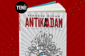Our student Bengüsu Özcan's new book "Antika Adam" is in print! Resmi