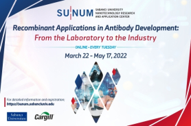 SUNUM is organizing training on “Recombinant Applications in Antibody Development: From Laboratory to Industry” Resmi