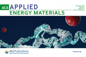 SUNUM ve MDBF işbirliğinde yazılan makale ACS Applied Energy Materials dergisine kapak seçildi Resmi