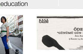 Kasa Galeri'nin sergisi Ödev: Günümü Gün Et" Art&Education'da Resmi