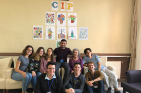 Our student Doğanay Karakış speaks about Civic Involvement Project experiences Resmi