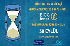 BiGGInner İçin Son Başvuru Tarihi 30 Eylül Resmi