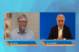 Bill Gates ve IEA Başkanı Dr. Fatih Birol ARPA-E Zirvesi'nde bir sohbet gerçekleştirdi Resmi