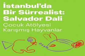 "İstanbul’da Bir Sürrealist: Salvador Dali" Çocuk Atölyesi  Resmi