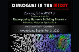 “Fundamentals for Repurposing Nature’s Building Blocks in Advanced Materials Applications” Atölye Çalışması Resmi