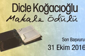 Dicle Koğacıoğlu Makale Ödülü 7. yılında Resmi