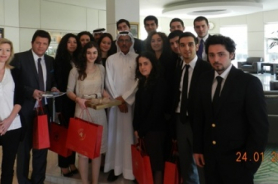 Sabancı University students go to Dubai for “Tea Conversations with CEOs” Resmi
