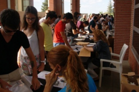 Kampüste 'yeni kayıt' heyecanı Resmi