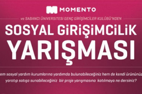 Momento ve Sabancı Üniversitesi işbirliğiyle düzenlenen Sosyal Girişimcilik Yarışması’nın sonuçları açıklanıyor! Resmi