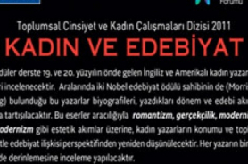 Toplumsal Cinsiyet ve Kadın Çalışmaları Dizisi 2011 "Kadın ve Edebiyat" buluşmaları Resmi