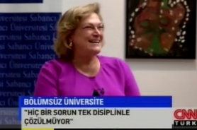 Güler Sabancı, CNN Türk'te mezunlarımızı ve üniversitemizi anlattı Resmi