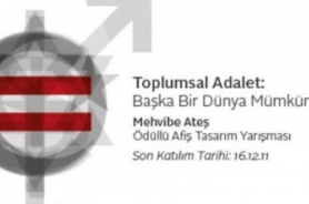 Mevhibe Ateş Lisans Grafik Tasarım Öğrenci Ödülü 2011 konusu ile dikkat çekiyor: "Toplumsal adalet/ütopya" Resmi