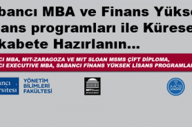 Sabancı Üniversitesi MBA, Executive MBA, Finans Yüksek Lisans Tanıtım Toplantıları Başladı Resmi