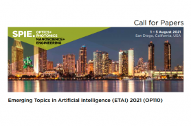 Emerging Topics in Artificial Intelligence (ETAI) 2021 (OP110)  Resmi