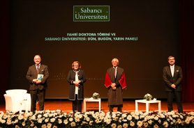 Sabancı Üniversitesi'nin İlk Fahri Doktorası Jan Nahum'a Verildi  Resmi