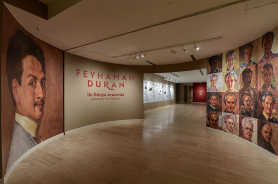 “Feyhaman Duran - İki Dünya Arasında” Sergisi Resmi