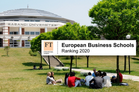 Sabancı Business School rises its position in the European Business Schools Rankings  Resmi