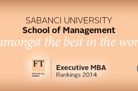 Sabanci School of Management is among the best in the world Resmi
