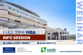 We invite you to our Full- time MBA Program Information Session Resmi