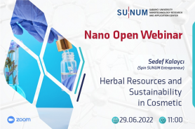 Sedef Kalaycı is the new guest of the Nano Open Webinars Resmi
