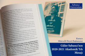 Academic Year Opening Message from Güler Sabancı, our Founding Chair of Board of Trustees Resmi