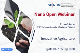 Emrah İnce is the new guest of the Nano Open Webinars Resmi