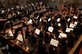 Türkiye Gençlik Filarmoni Orkestrası ile kampüste müzik dolu günler başladı… Resmi