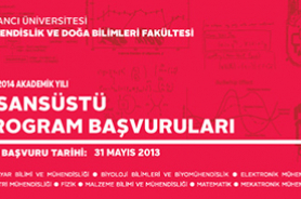 2013-2014 Güz Dönemi Fen Bilimleri Enstitüsü Lisansüstü Başvuruları Resmi
