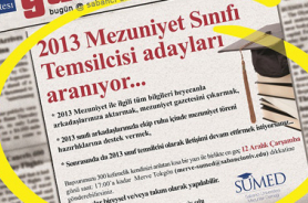 2013 Mezuniyet Sınıfı Temsilcisi Adayları Aranıyor! Resmi